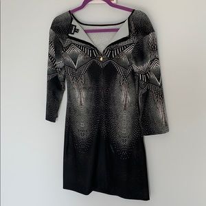 Just Cavalli sheath dress size 38(IT).